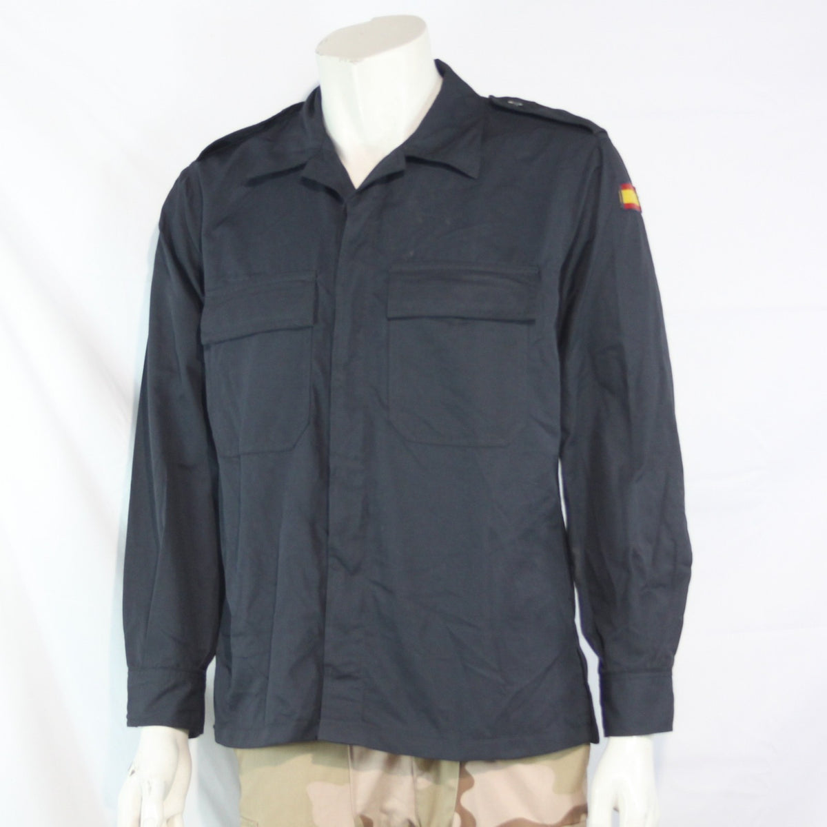Spanish Navy Heavyweight Shirt Lightweight Jacket Naval Genuine Surplus (4157)