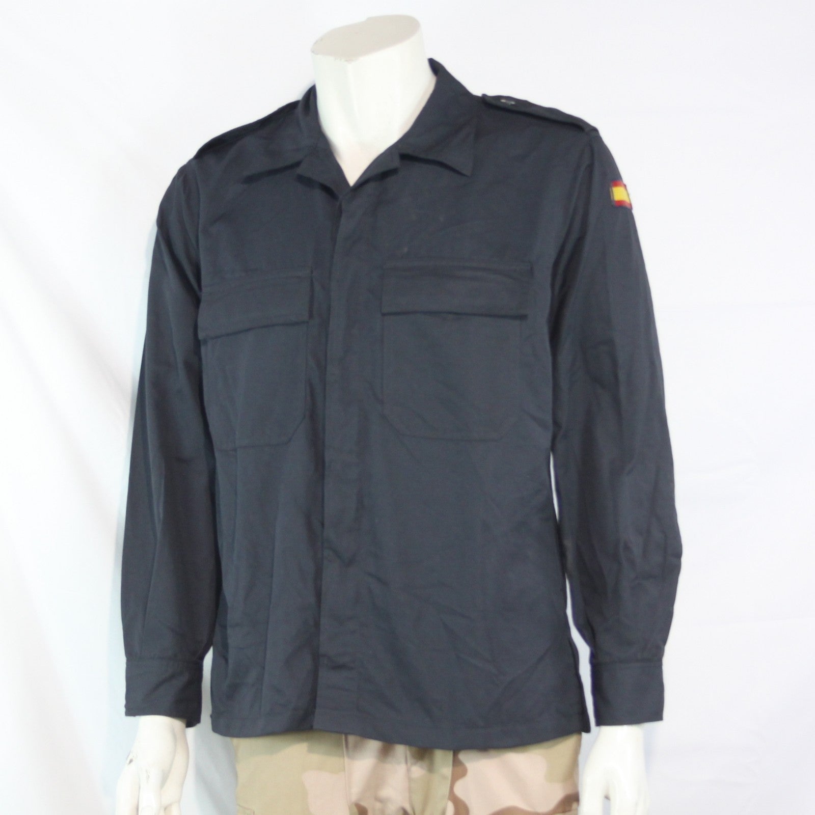 Spanish Navy Heavyweight Shirt Lightweight Jacket Naval Genuine Surplus (4157)