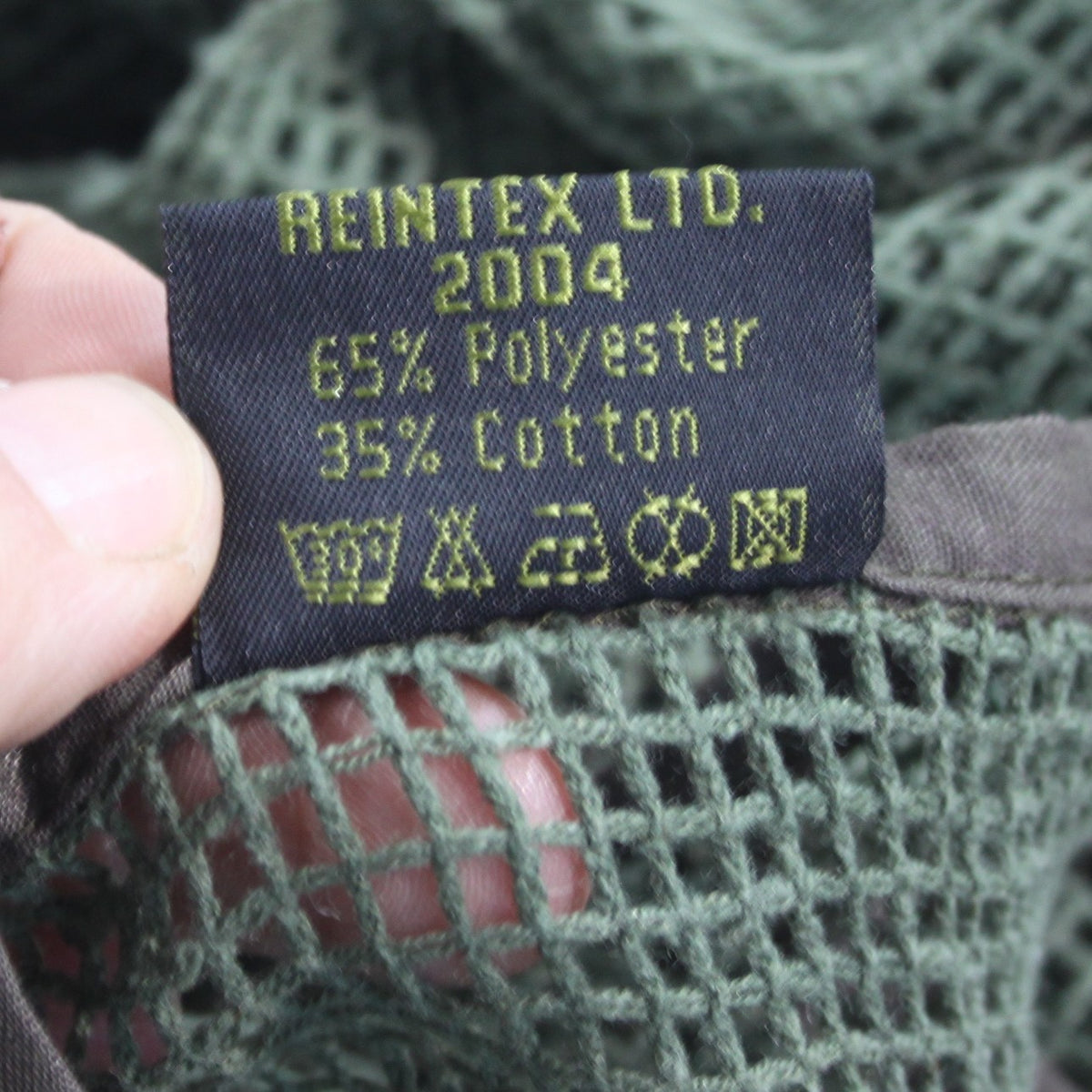 Hungarian Army Scrim Scarf Net Fabric 180x95cm Olive Genuine Surplus (4198)