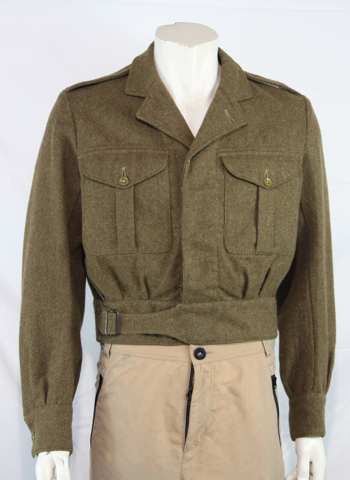 Genuine Surplus Battle Dress Blouse Jacket Dated 1951 36-38" Chest (2130)