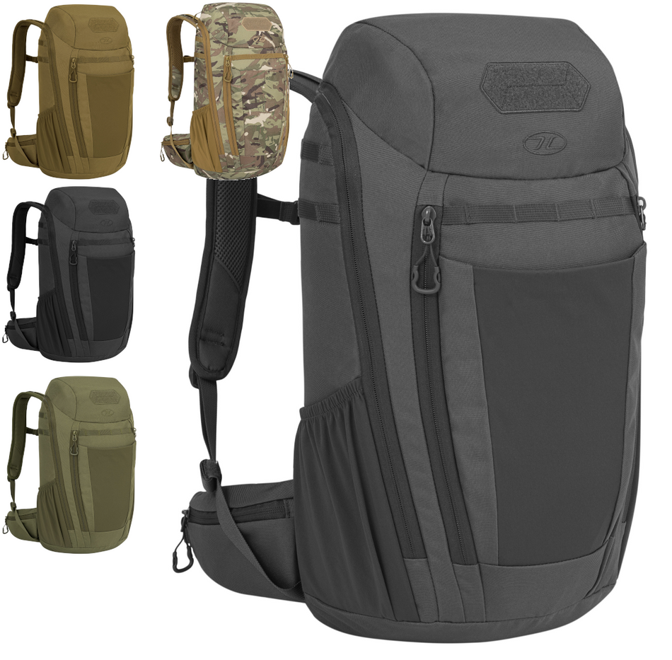 Highlander Eagle 2 Backpack 30L Medium Grab Back Backpack MOLLE CLamshell Openin