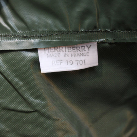 1970's Waterproof PVC French Army Raincoat Jacket Genuine Surplus 40-42"  (3863)