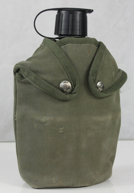 Genuine Surplus Dutch Army Plastic Water Bottle 1.5ltr with French Army Cover