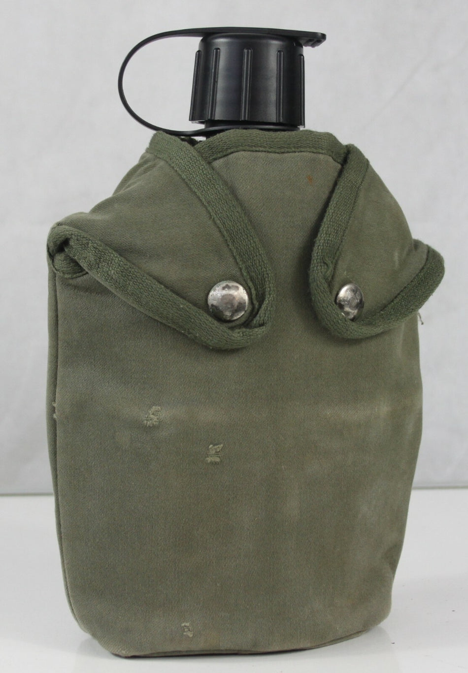 Genuine Surplus Dutch Army Plastic Water Bottle 1.5ltr with French Army Cover