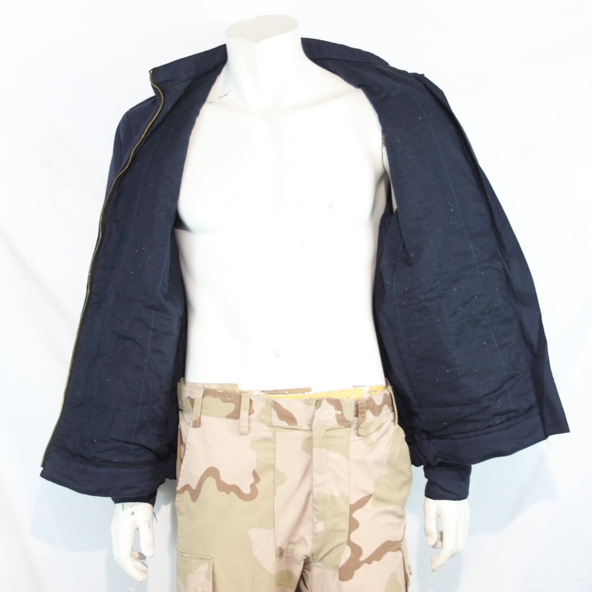 Genuine Surplus Emergency Services Jacket Padded Quilted Navy 38-40" (3221)