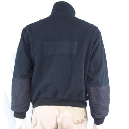 Genuine Surplus Fleece Jacket Water Resistant Black  42" Short (4123)