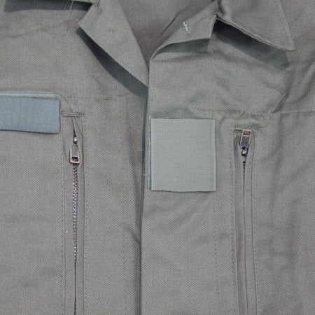 French Army Style Plain Olive Green Lightweight Canvas Jacket 30" Chest (3318)