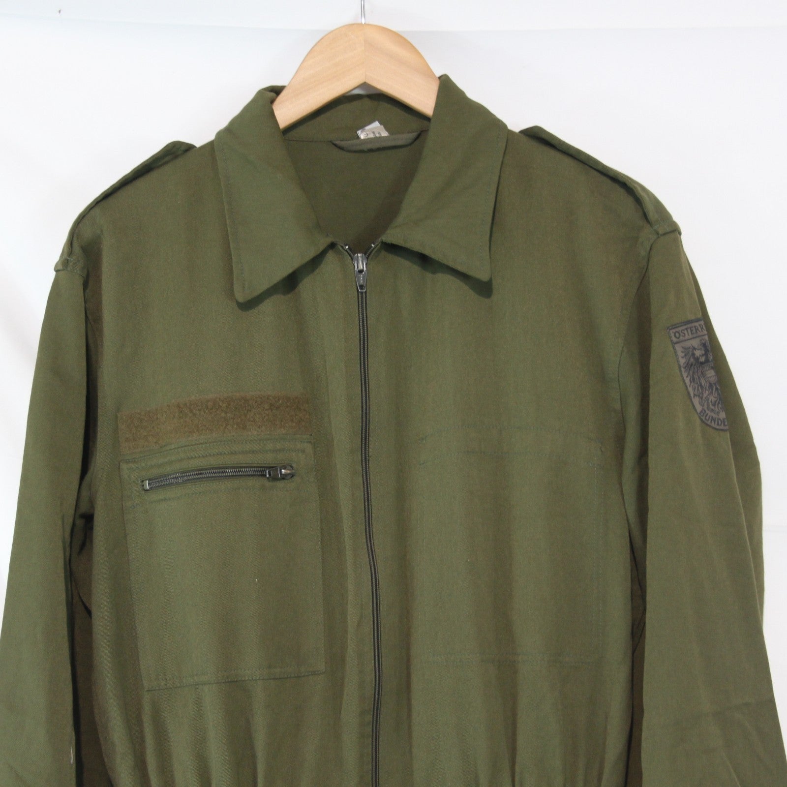 Austrian Army Coverall Olive Green Genuine Surplus 38-40" (4173)