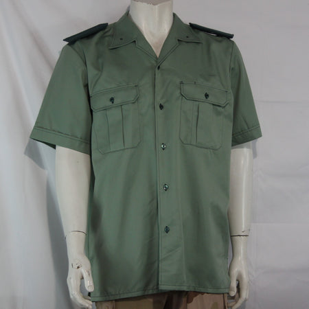 NEW Spanish Civil Guard Short Sleeve Shirt Genuine Surplus 40 & 42"(4068)