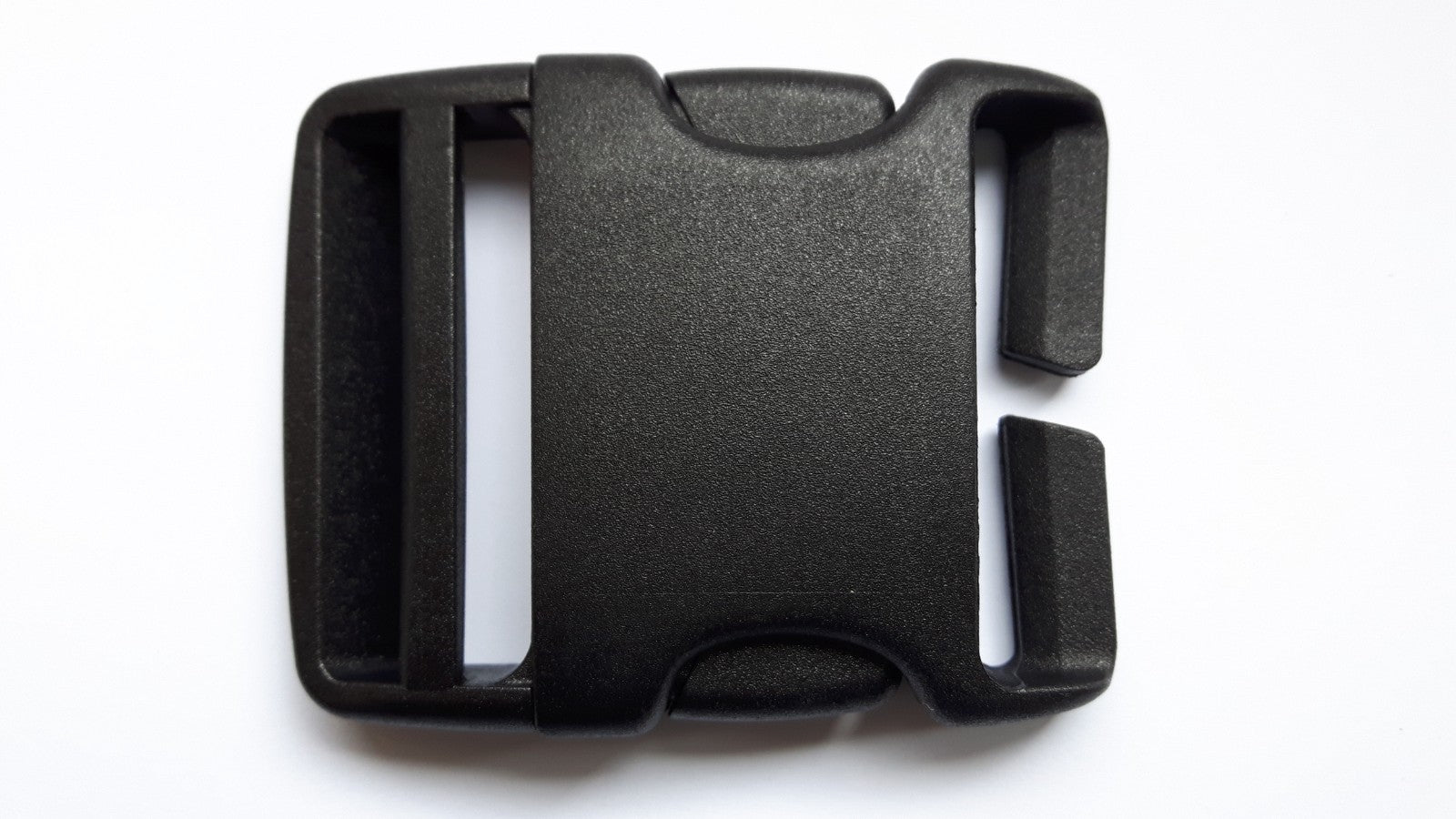 ED Highlander Quick Release Buckle 50mm Black Plastic Pair No Sew ACC012