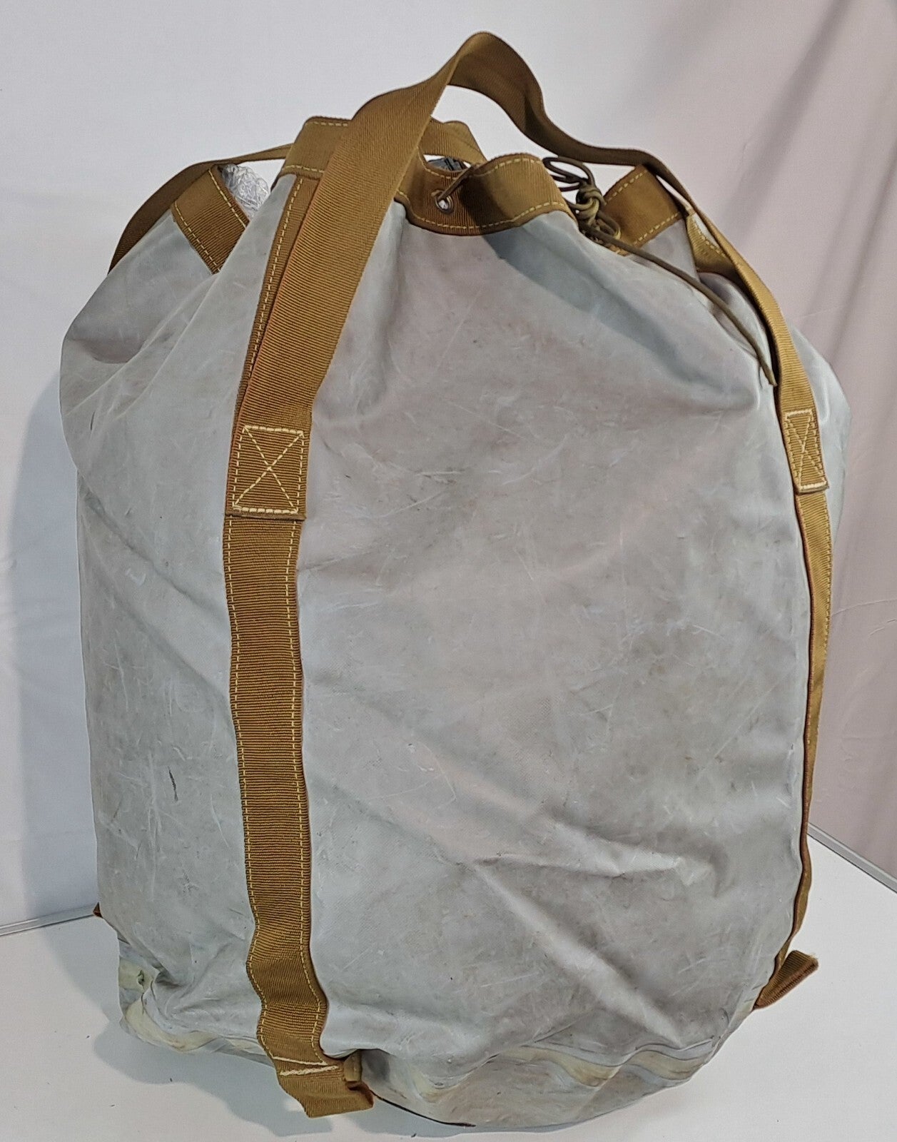 Genuine Surplus Army Issue Rubberised Canvas Kit Bag Tent Bag Big (3041)