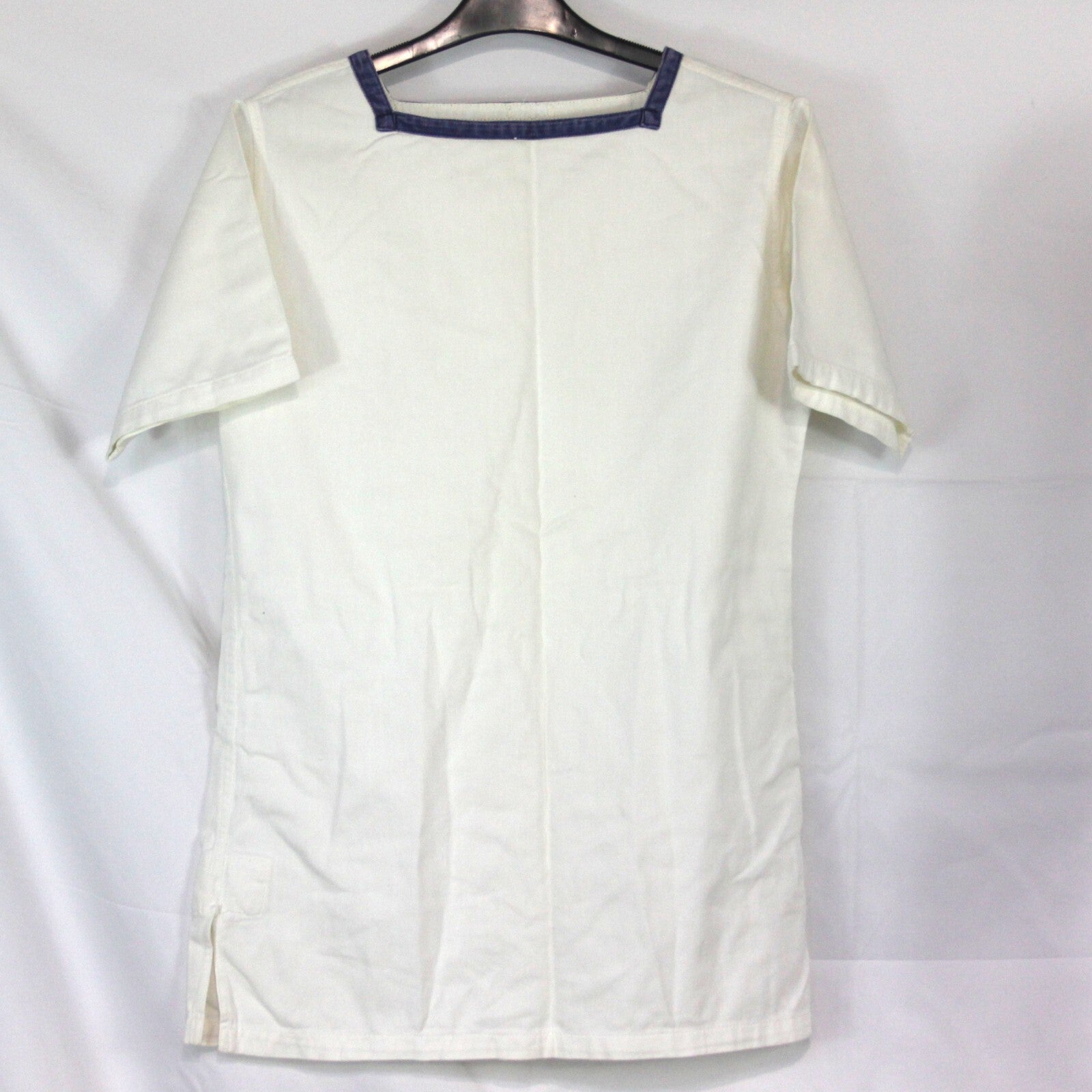 Genuine Surplus British Royal Navy Sailor's Middy White Cotton (3264)
