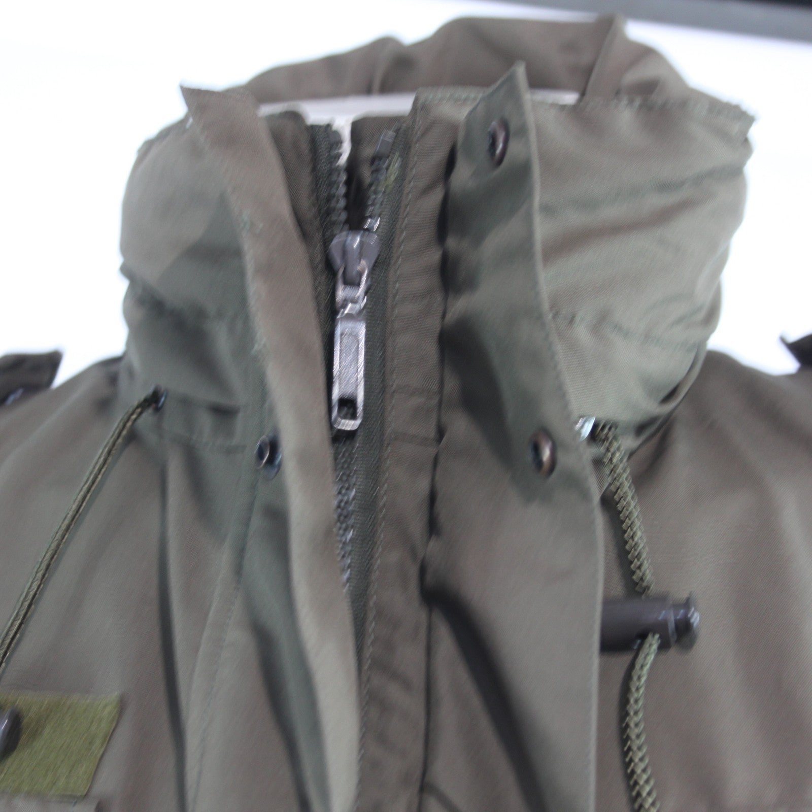 Gore-tex Austrian Army Jacket Parka Olive Repaired Grade2 40-42"  (4289)