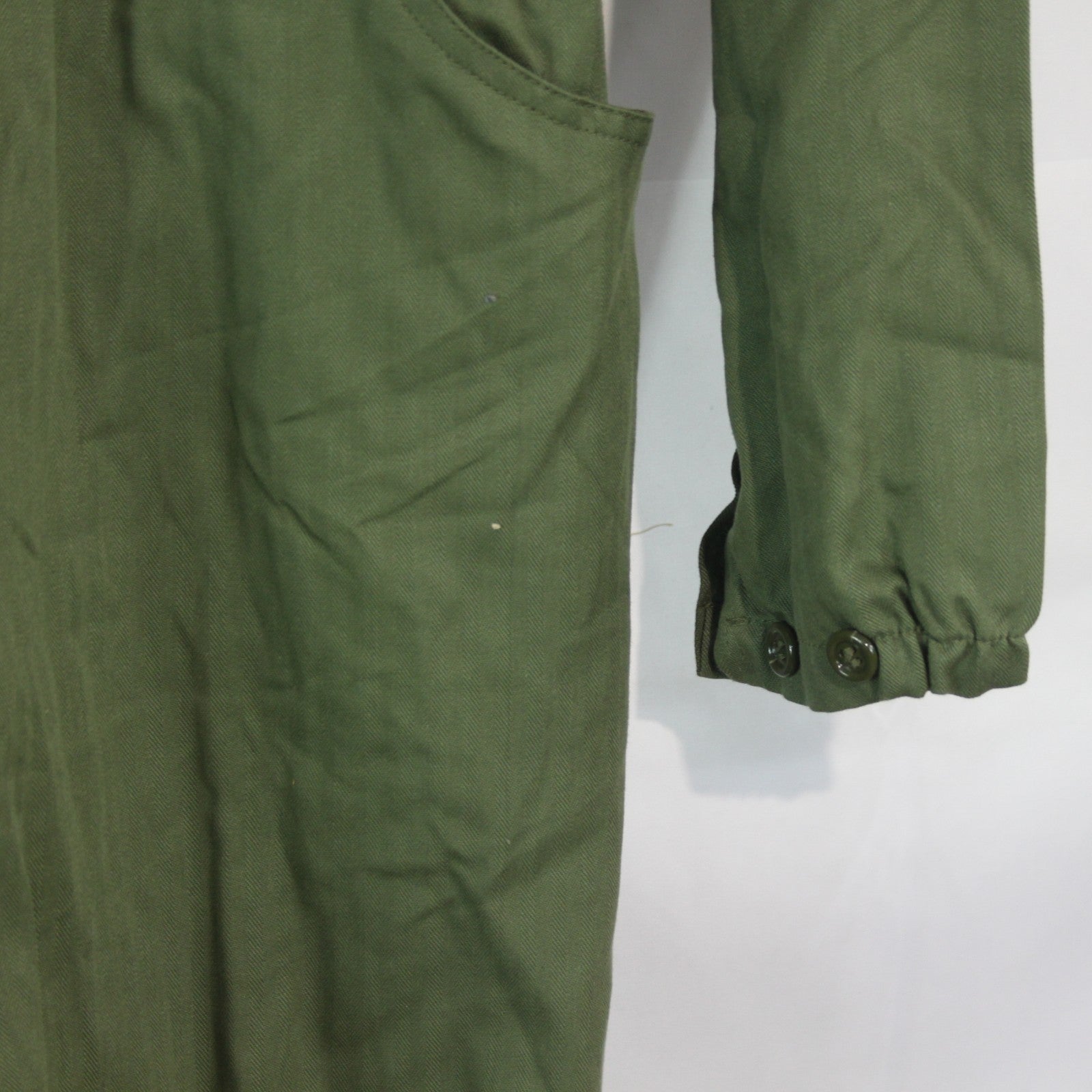 Spanish Army Coverall Olive Green Polycotton Genuine Surplus 42" Chest (4165)