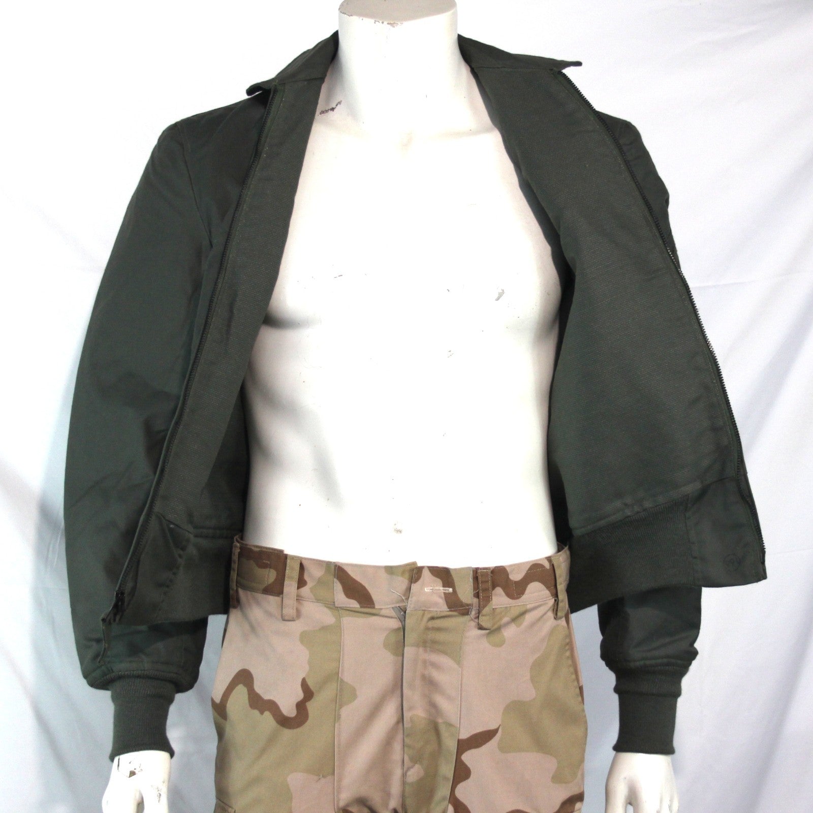 Genuine Surplus USAF Airforce Pilots Flight Jacket Flyers Summer Small (3528)