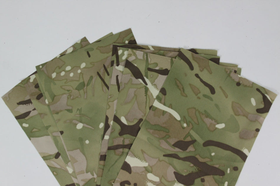 Nylon Twil Water Resistant Breathable Fabric- MTP Compatible Print A4 Piece