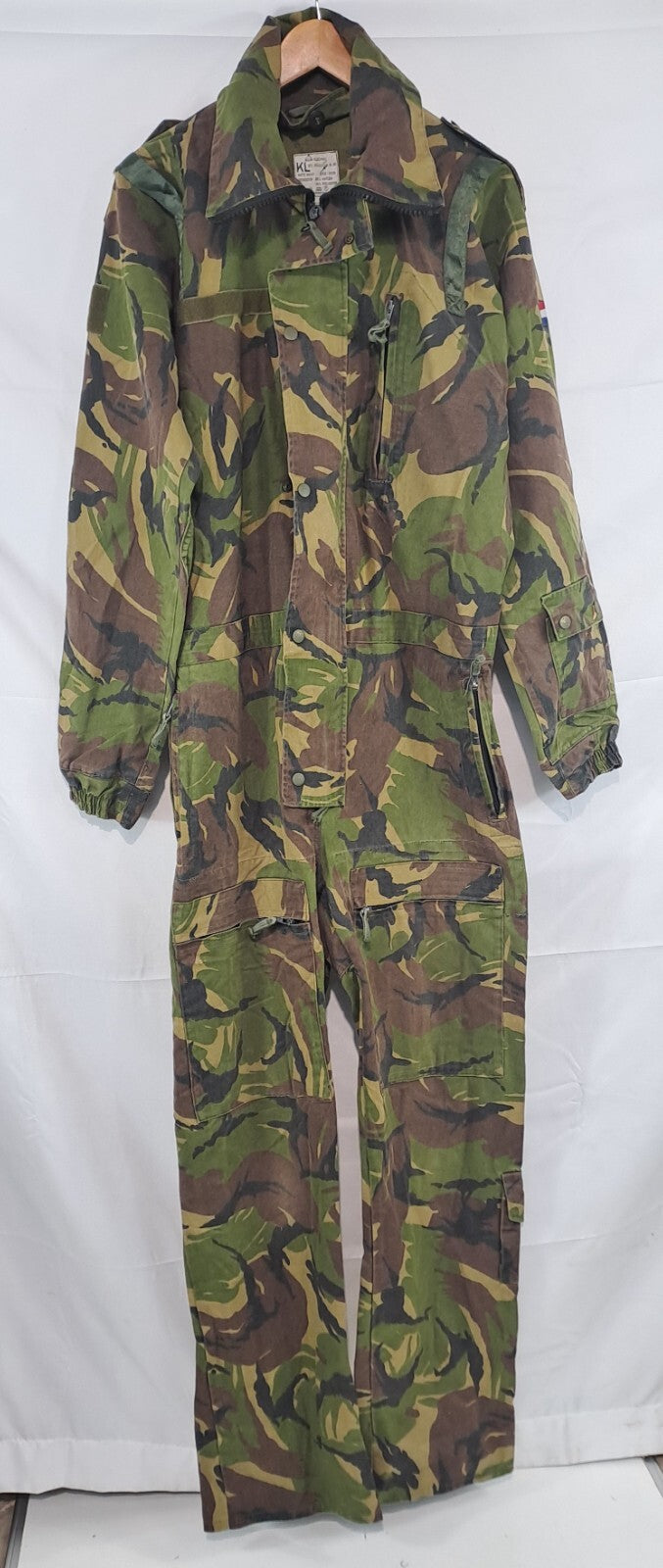 Genuine Surplus Dutch DPM Tank Suit Coverall Overall Tough Camo 40-42" (2578)