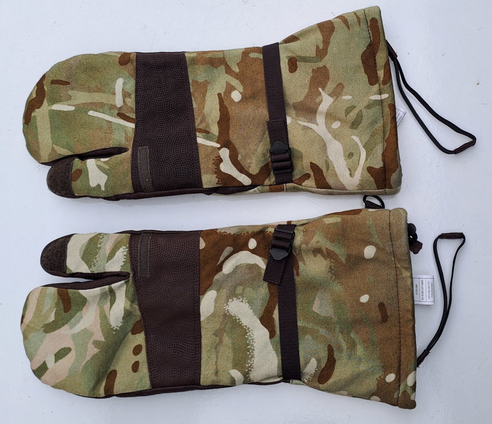 Genuine Surplus British Army MTP Gore-tex Lined Blizzard ECW Arctic Mittens 2792