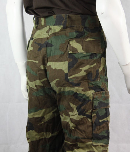 Genuine Surplus Italian Army Woodland Camo Combat Trousers 38" Waist