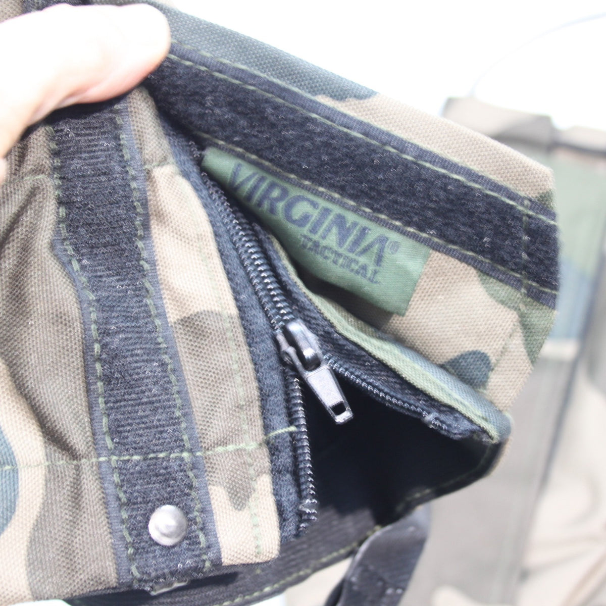 Waterproof Woodland Camo Gaiters with wire underfoot strap PVC Coated Adult 3948