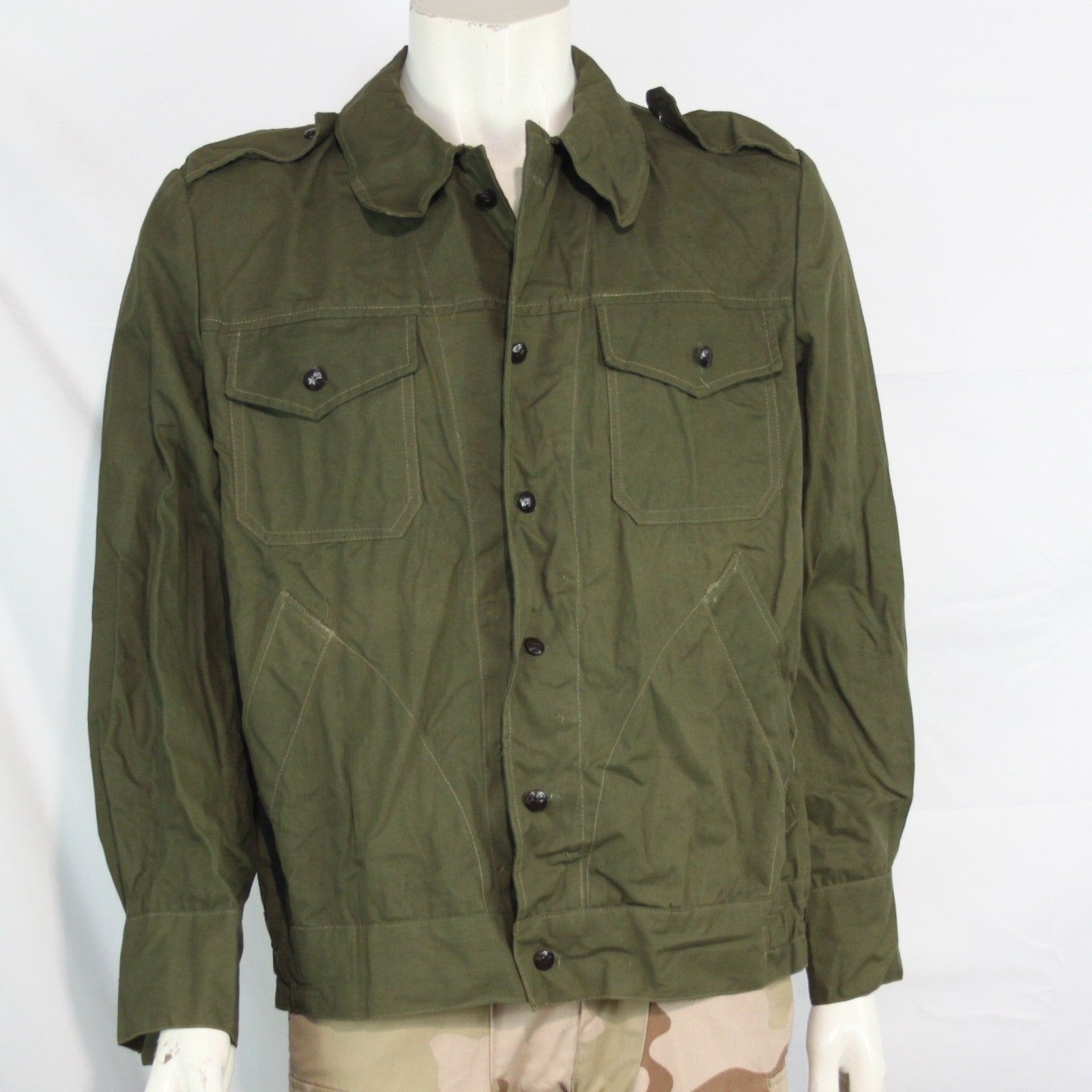 Genuine Surplus Romanian Army Fatigue Jacket Bomber Blouson 40-42" (3350)