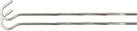 Highlander 21.5 cm Steel Twisted Tent Pegs Pack of 10 Twisted Steel Loose