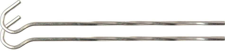 Highlander 21.5 cm Steel Twisted Tent Pegs Pack of 10 Twisted Steel Loose