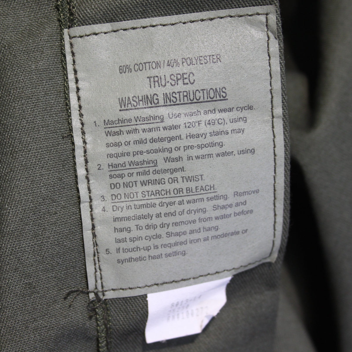 Genuine Surplus US Vintage Military Shirt Olive Green Short Sleeve 41-45" (4067)