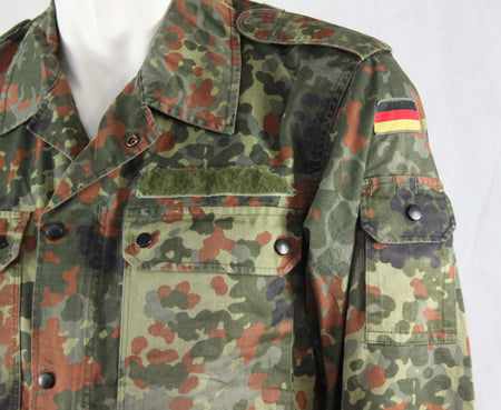 Genuine Surplus German Flektarn Shirt German Army Camouflage Forces Shirt 3306