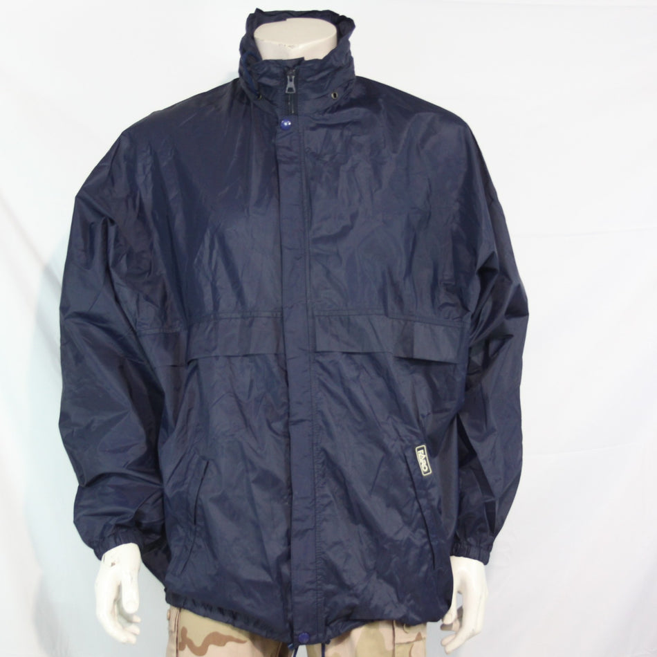 Genuine Surplus French Army Packaway Anorak Water Resistant Rain Coat Mens(3469)