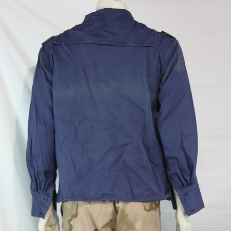 Bulgarian Navy Sailors Middy Top Shirt Blue Genuine Surplus (4220)
