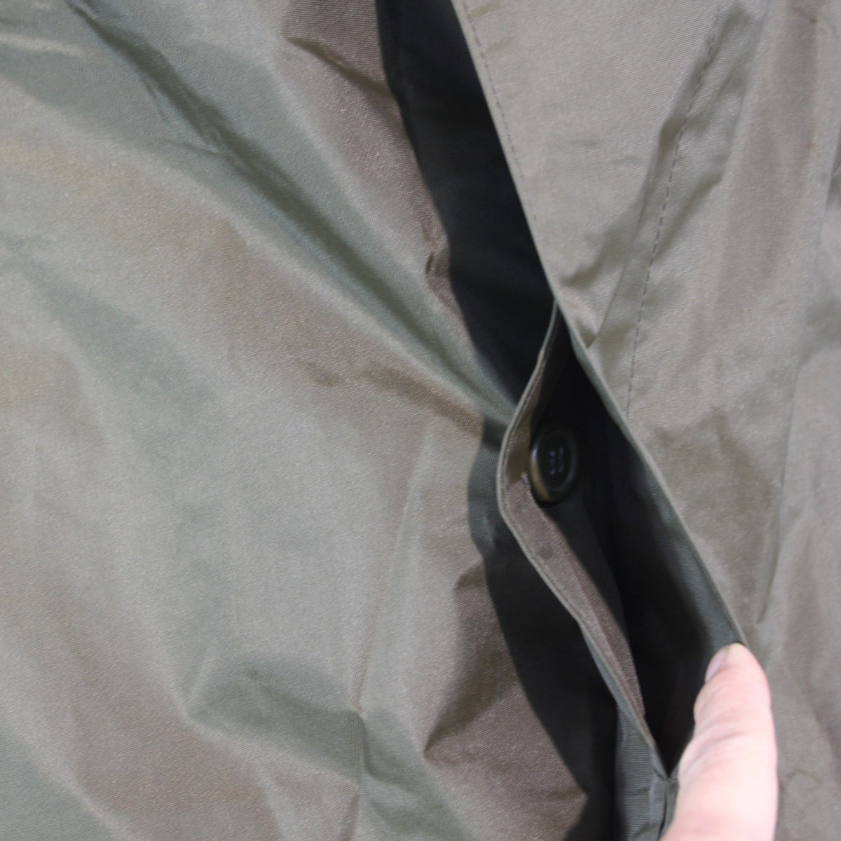 Cloak / Poncho Czech Military Guards Army Waterproof Olive 38-40" (3861)