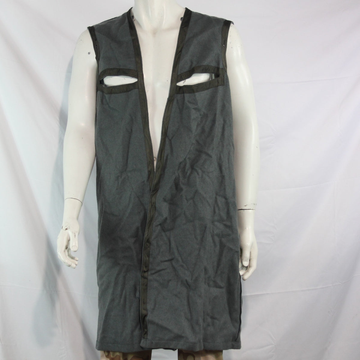Genuine Surplus Italian Army Trenchcoat / Raincoat Liner Longline 36-38" (3713)