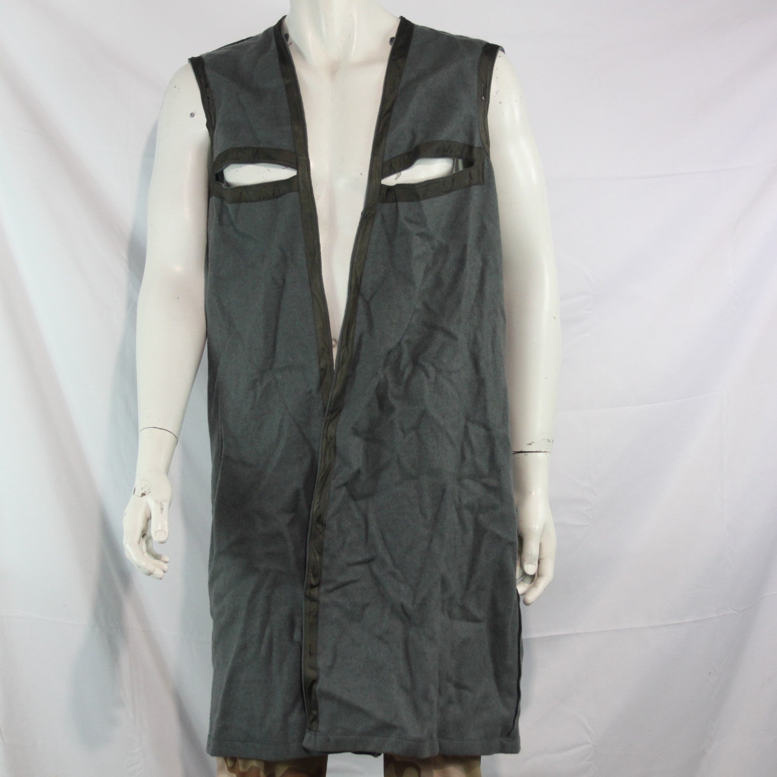 Genuine Surplus Italian Army Trenchcoat / Raincoat Liner Longline 36-38" (3713)