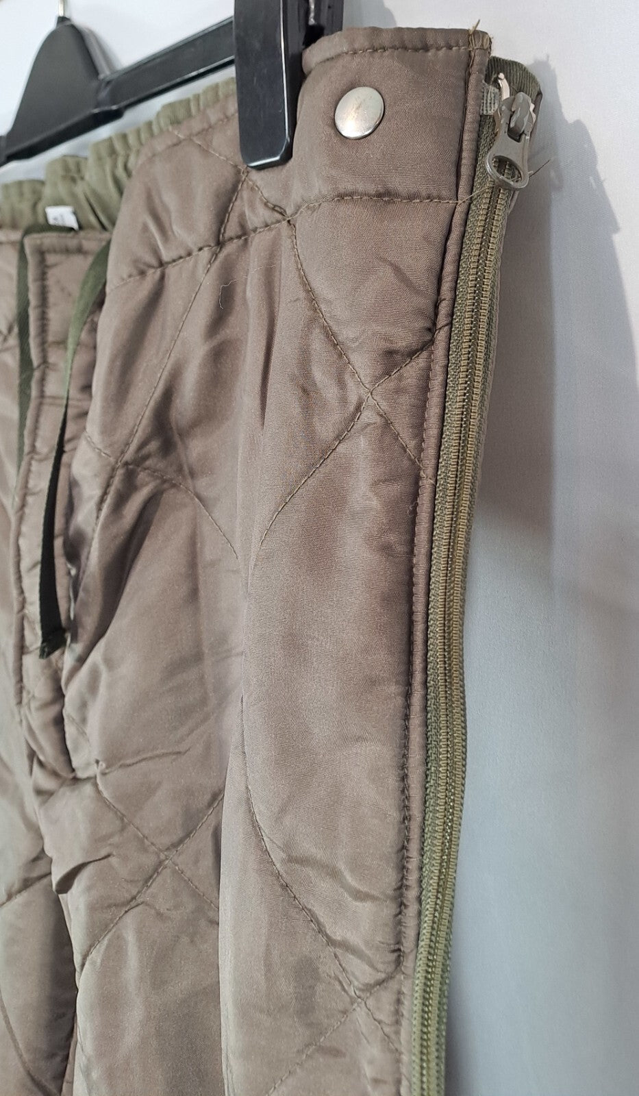 Genuine Surplus Austrian Army Quilted Over-Trouser Liners Padded Thermal (2815)