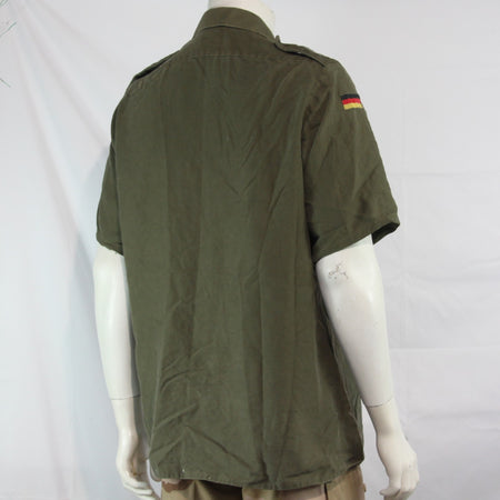 Genuine Surplus German Moleskini Shirt Short Sleeve 41-42cm collar (3624)