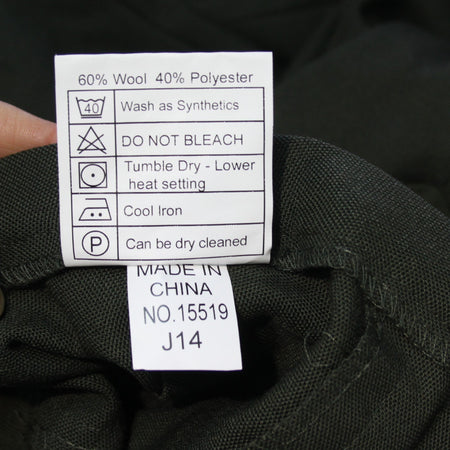 Genuine Surplus Womens Maternity Army Dress Slacks Trousers Bottle Green (3693)