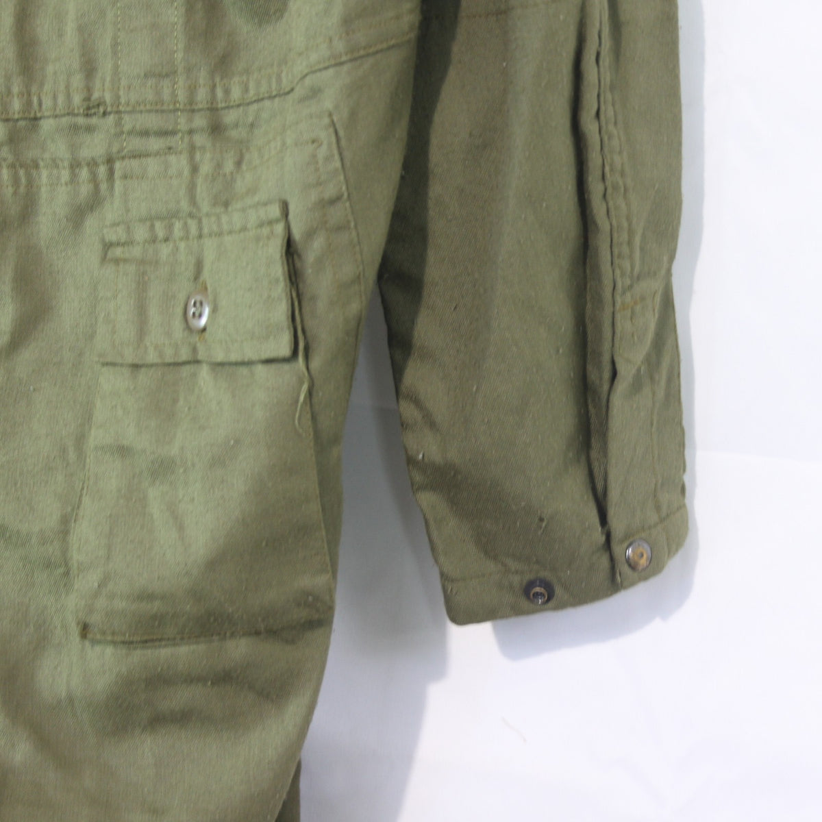 Austrian Army Nomex Coverall Olive Green Genuine Surplus Damaged 38-40" (4167)