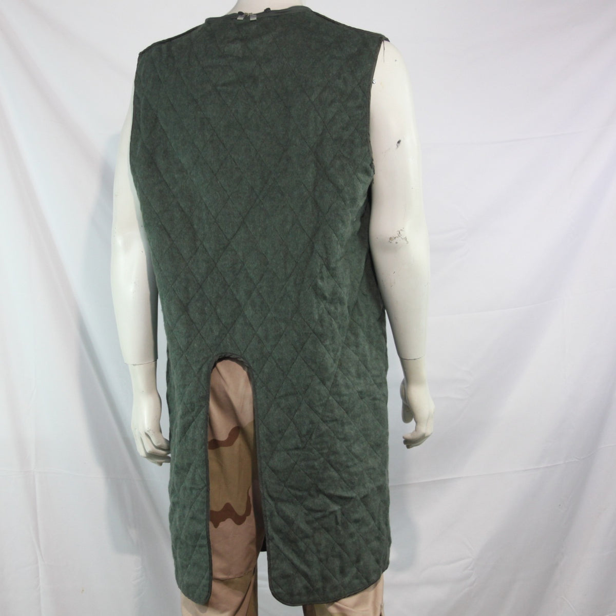 Genuine Surplus Italian Army Trenchcoat / Raincoat Liner Longline 36-38" (3714A)