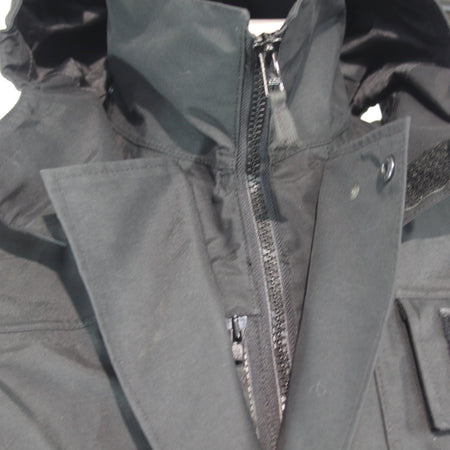 Waterproof Breathable British Police Rain Jacket with Liner Black 46-48"  (3881)