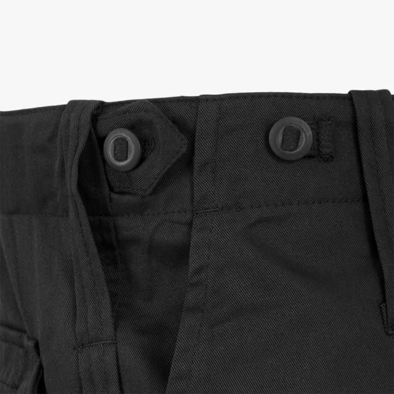 Highlander Midweight Delta Trousers Military Style Black Olive Camo Polycotton