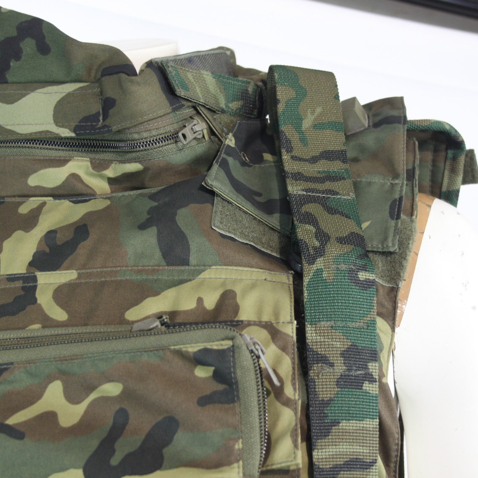 Spanish Military Body Armour Cover with Kevlar Genuine Surplus Camo Small 3968