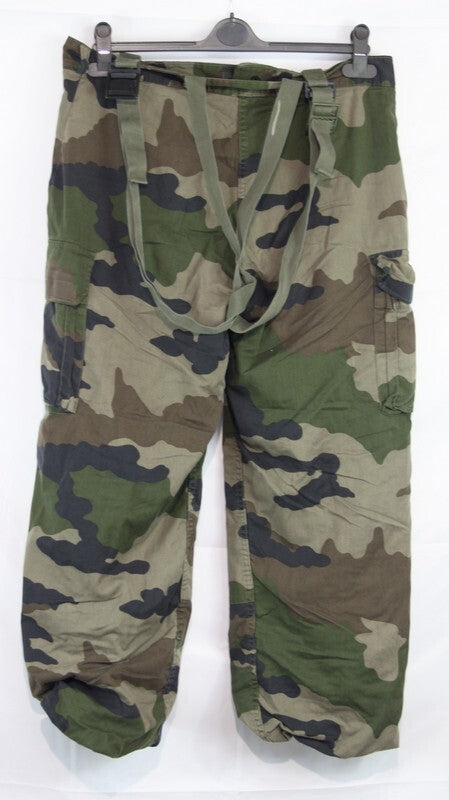 Genuine Surplus French Army Fully Lined Thermal Winter Trousers CCE Camo (2100A)