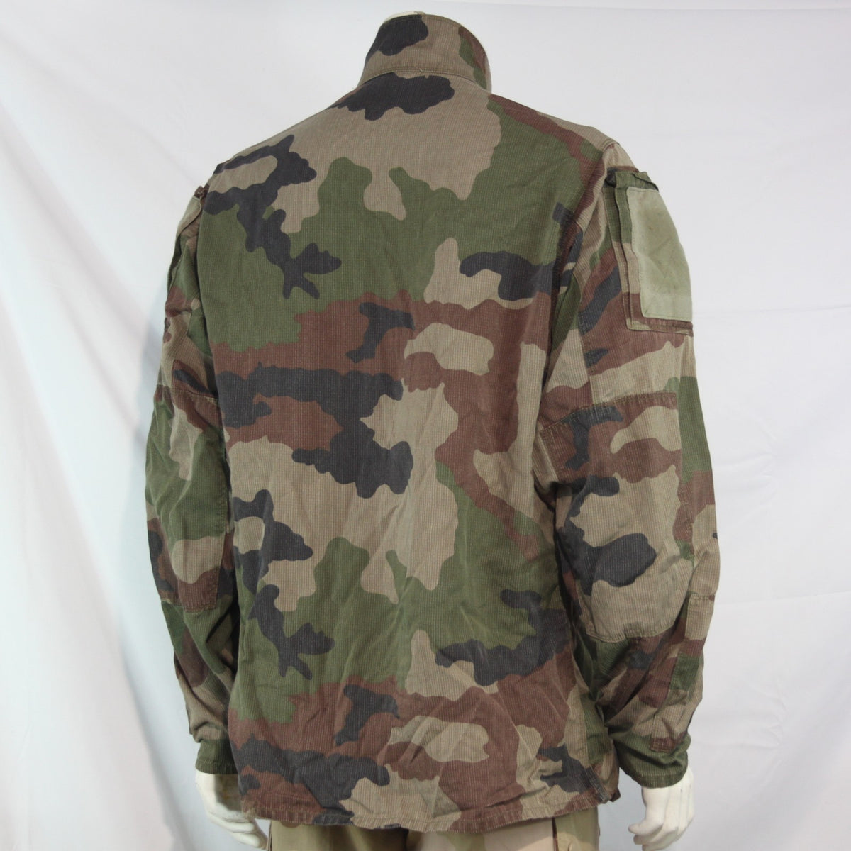 French Army Ripstop Camo Shirt CCE Genuine Surplus 42-44" Chest (4143)