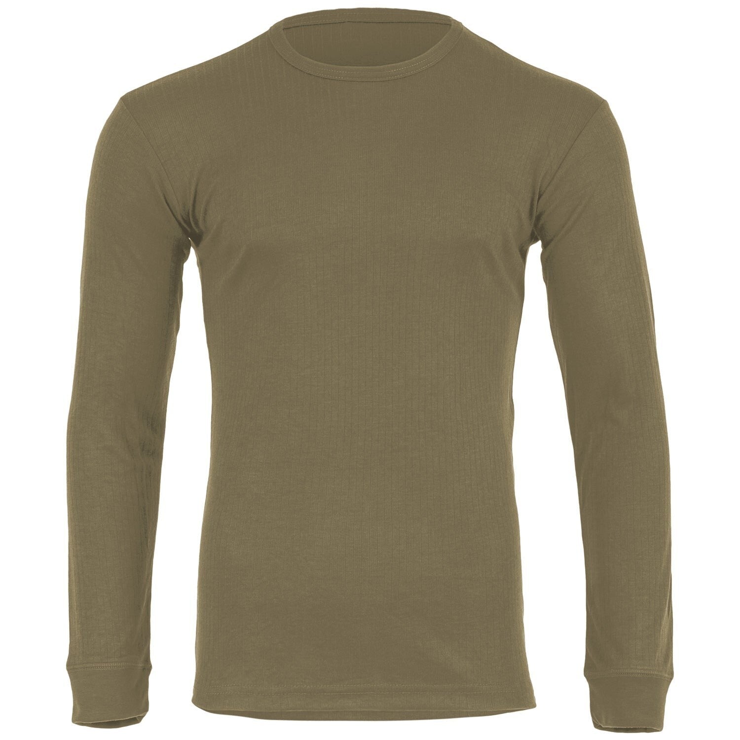 Highlander Long Sleeve Mid Layer Thermal Top Vest Blank Ranger Green
