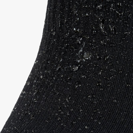 Highlander 100% Waterproof Socks Breathable Black with Merino Wool Inner