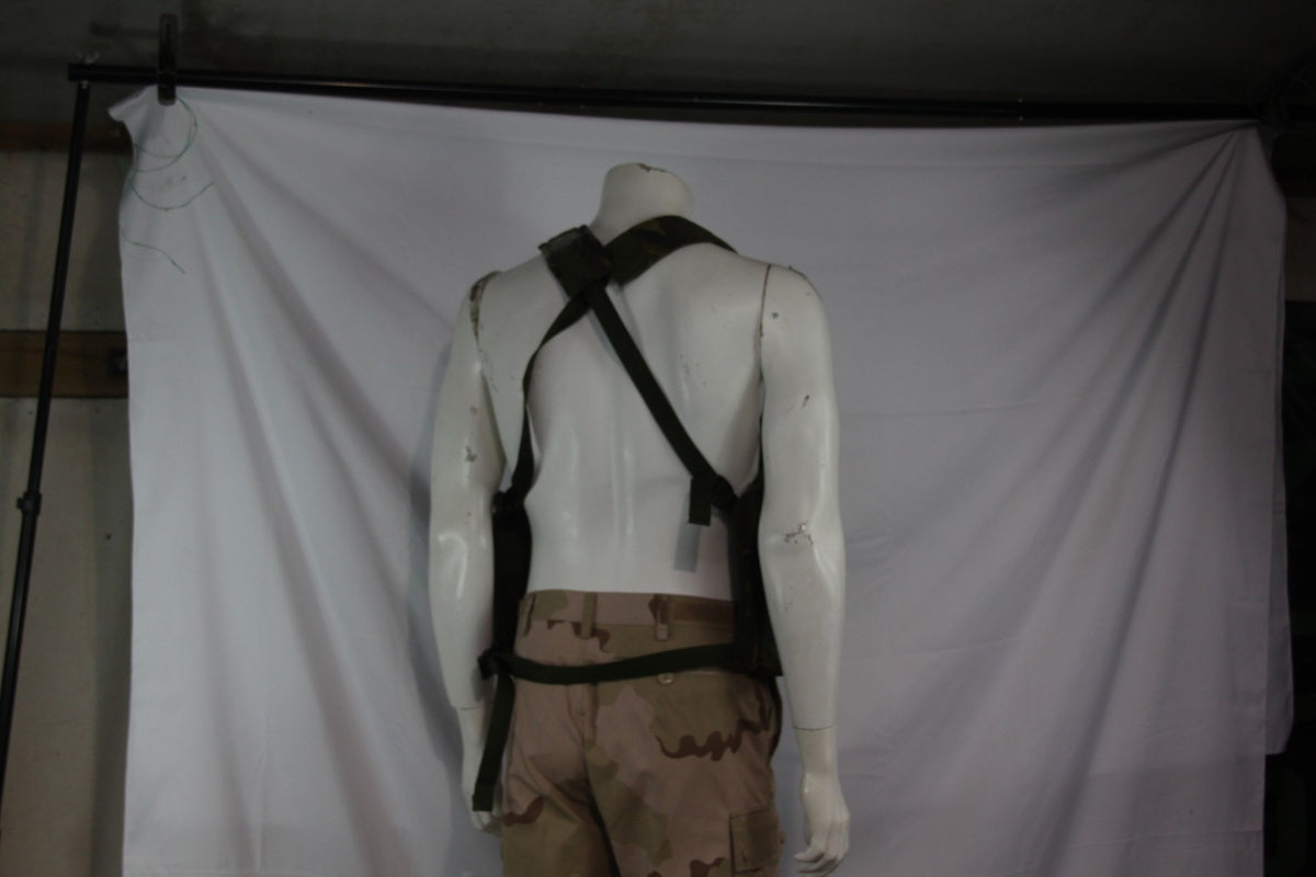 Damaged British DPM Chest Rig Action Vest Camouflage webbing 3959