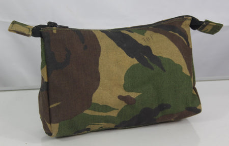 Genuine Surplus Dutch Army Toiletries Bag Wash Bag DPM Camo