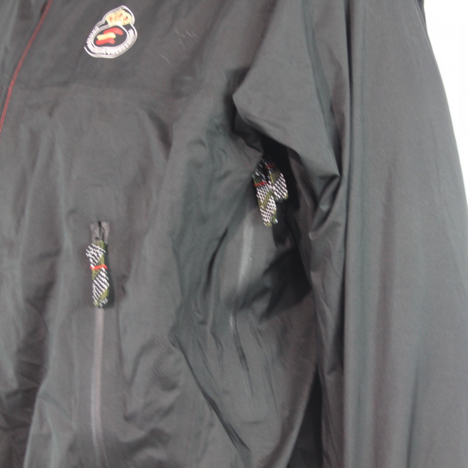 Spanish Military Black Lightweight Waterproof Breathable Jacket 38-40" (4308)