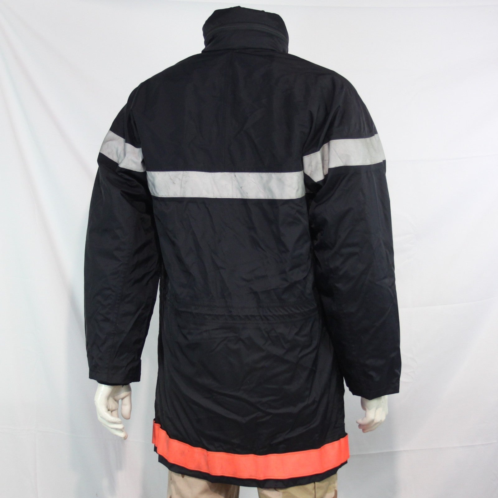 Genuine Surplus French Firefighters Waterproof Jacket 40-42" not fireproof 3361